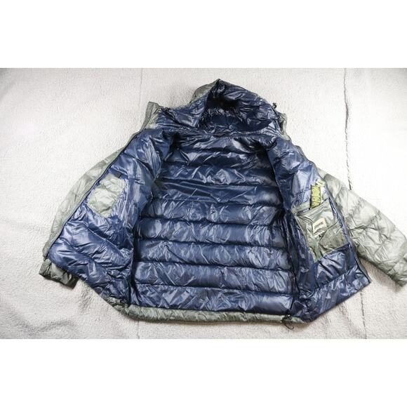 Blauer Jacket Mens 3XL Green Down Quilted Puffer Coat - Picture 3 of 9